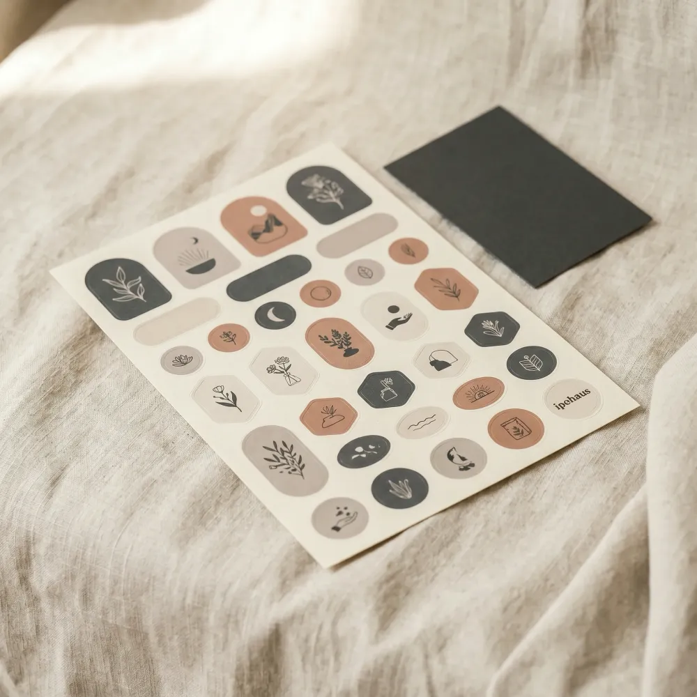 Kiss-cut sticker sheet